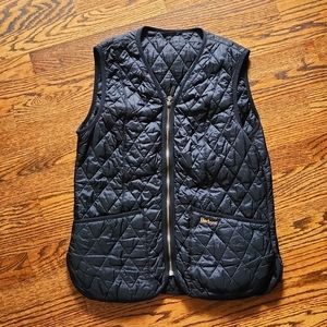 Barbour Black Vest